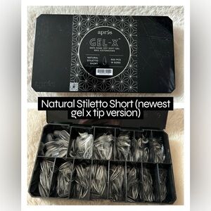 Après Nail Gel X Tip Box (Stiletto Short)